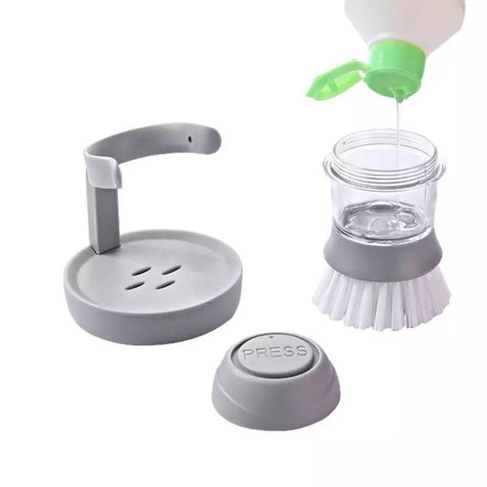 CEPILLO CON DISPENSADOR DE LIMPIEZA
